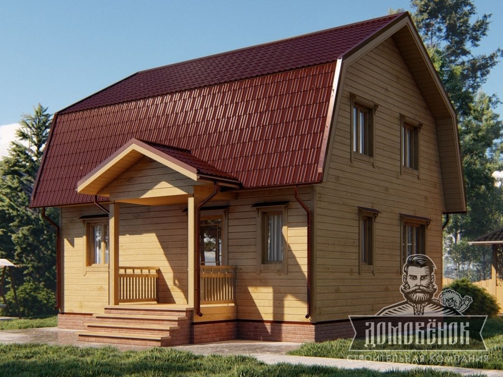 Садовый домик 6 на 6 - строительство в Мск и МО - цена от рублей
